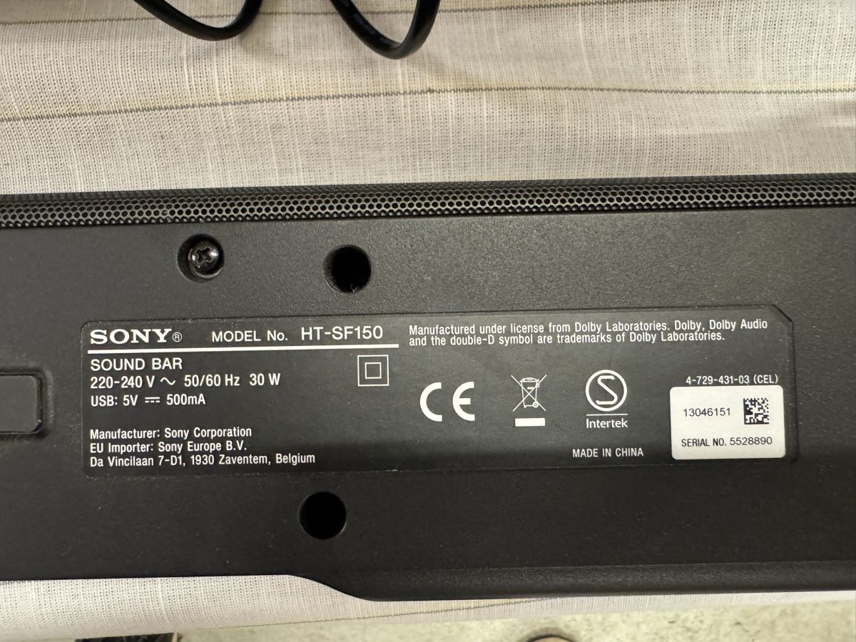 Sony Lautsprecher: Sony HT-SF150 Soundbar - 2 Stück – Gebraucht aus Gränichen von onkel_xxl 7
