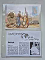 Münzbrief / Numisbrief    ✉️   SENEGAL  1989