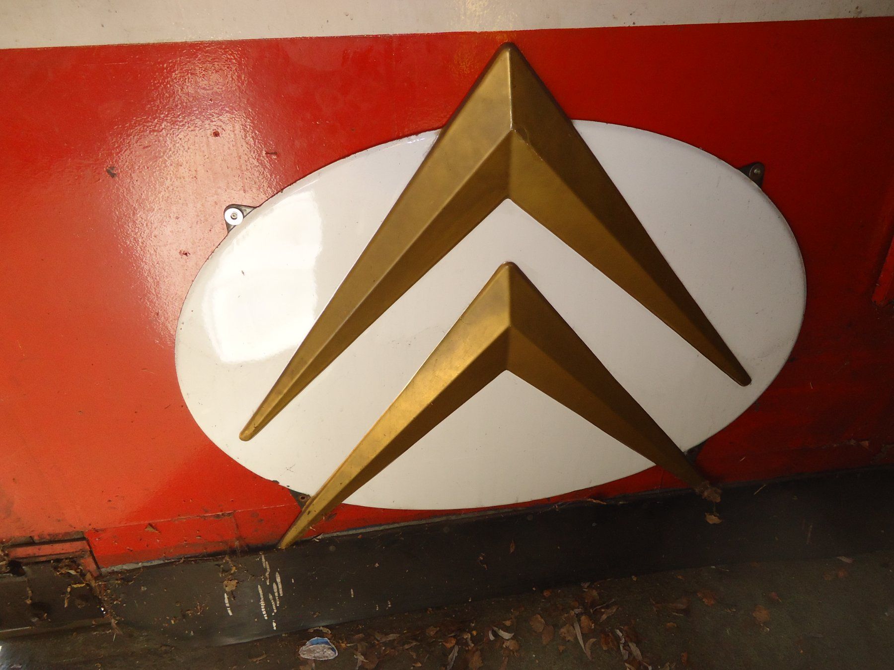 Citroën Insegne: Email Schild Citroen 60 er Jahre – Usato da Ueberstorf venduto da collklee