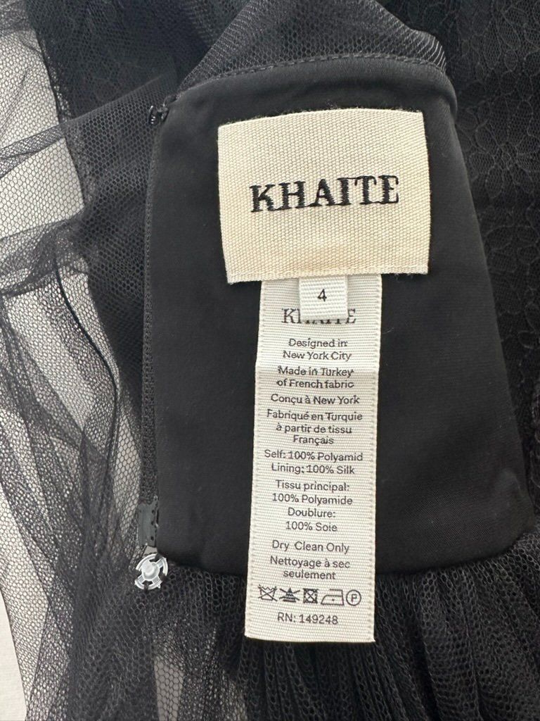 Chemisiers: Khaite nylon mock neck blouse – Neuf (Voir description) à Dallenwil par ZD2019 3