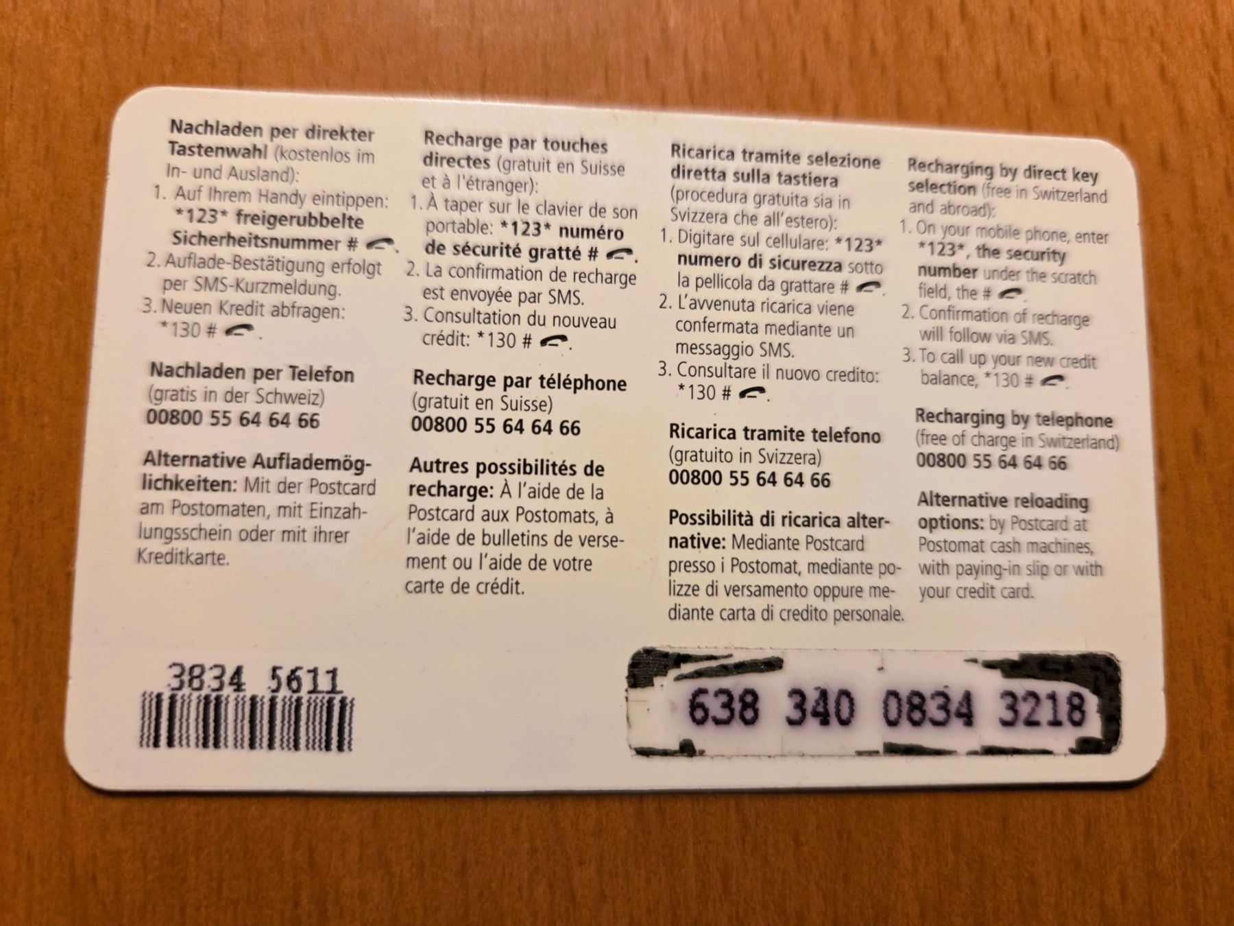 Schede telefoniche: PREPAID - SCHWEIZ - SWISSCOM MOBILE - YAKIN FUSSBALL – Usato da Brüttisellen venduto da Nighttrain 1