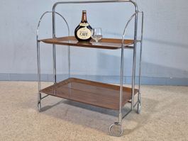 1970 Dinette Servierwagen Barwagen Klappwagen Trolley