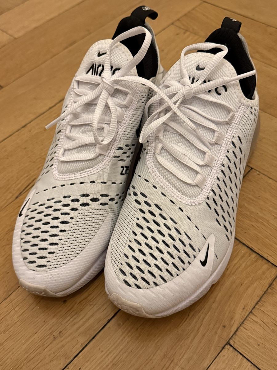 Nike Chaussures hommes: Nike Air Max 270, Gr. 39, Weiss Sneaker – D'occasion à Basel par zukk_ 5