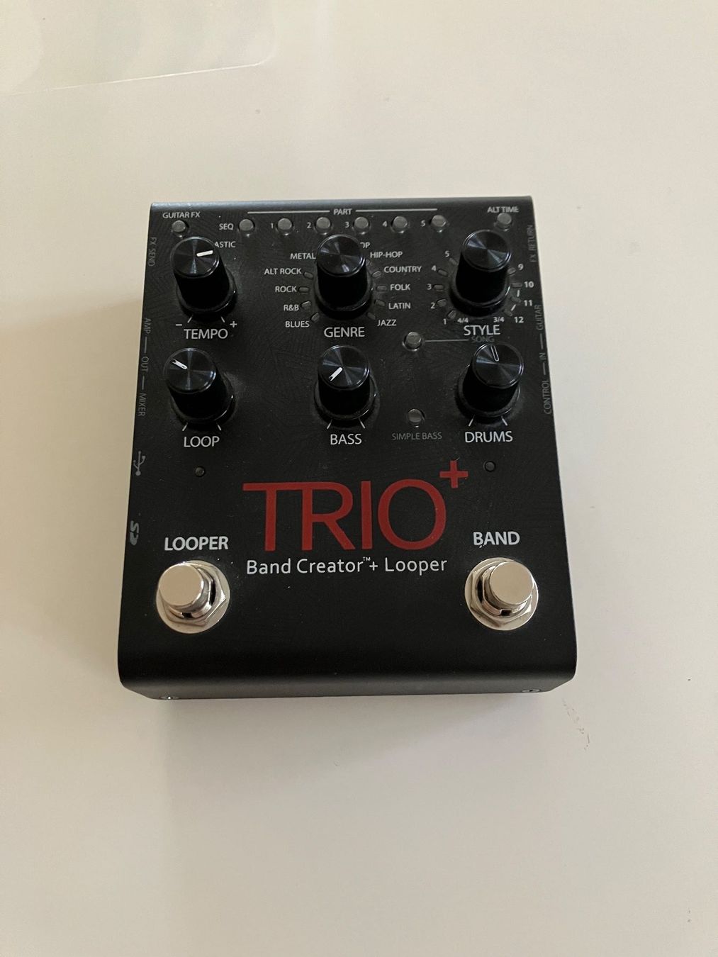 Musikinstrumente: Digitech Pedal Trio+ – Gebraucht aus Eiken von Vivaldi01