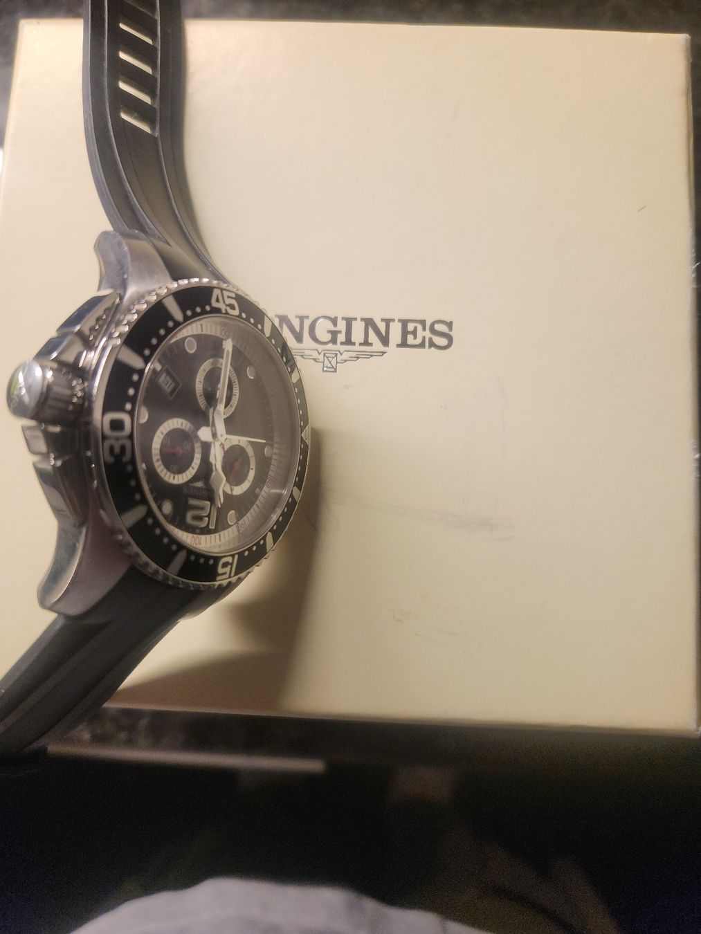 Longines Orologi: Longines HydroConquest Chrono Chronograph Quartz – Usato da Yverdon-les-Bains venduto da ram_jv8f 3