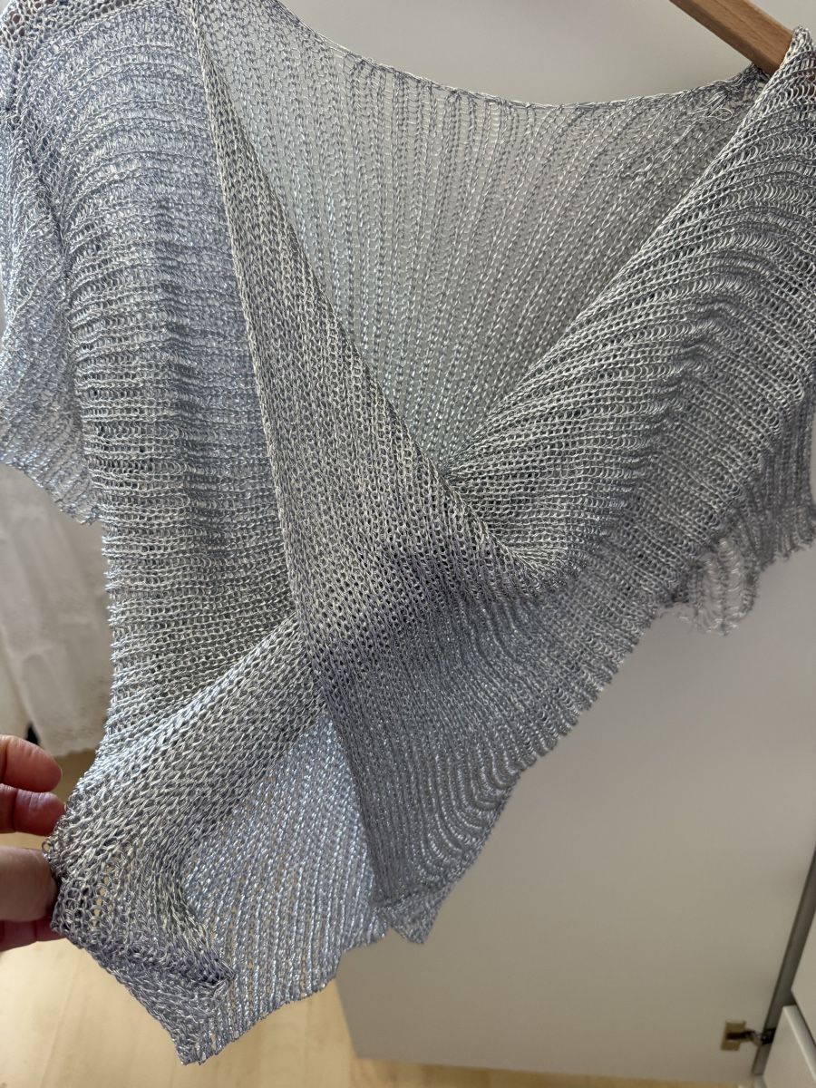 Tops: Silbernes Sommer Top, Grösse S – D'occasion à Niederglatt ZH par neunzehn82 1