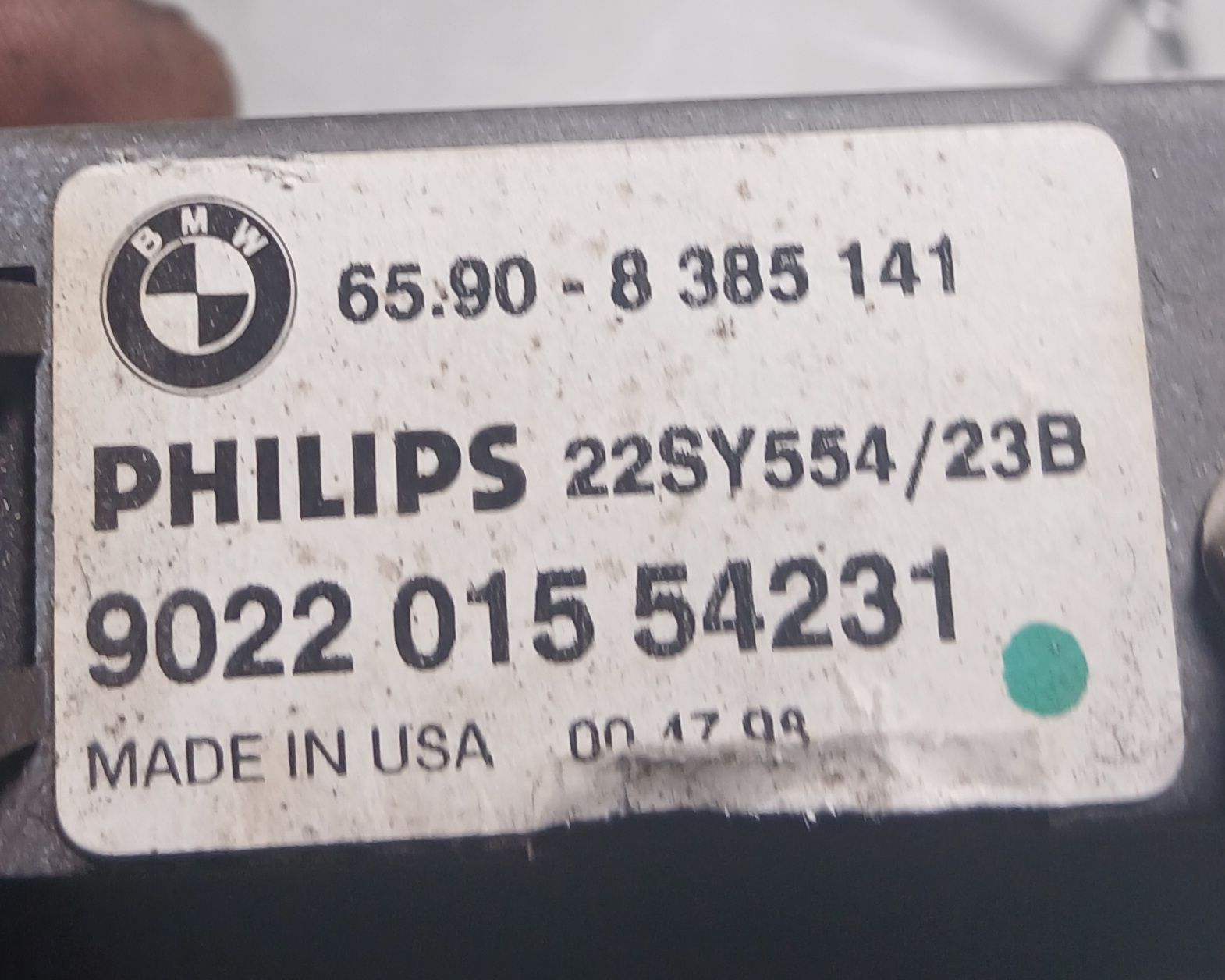BMW Toutes les pièces auto: Boîtier GPS BMW E38 740 4.4 – D'occasion à la heutte par Auto-stock 1