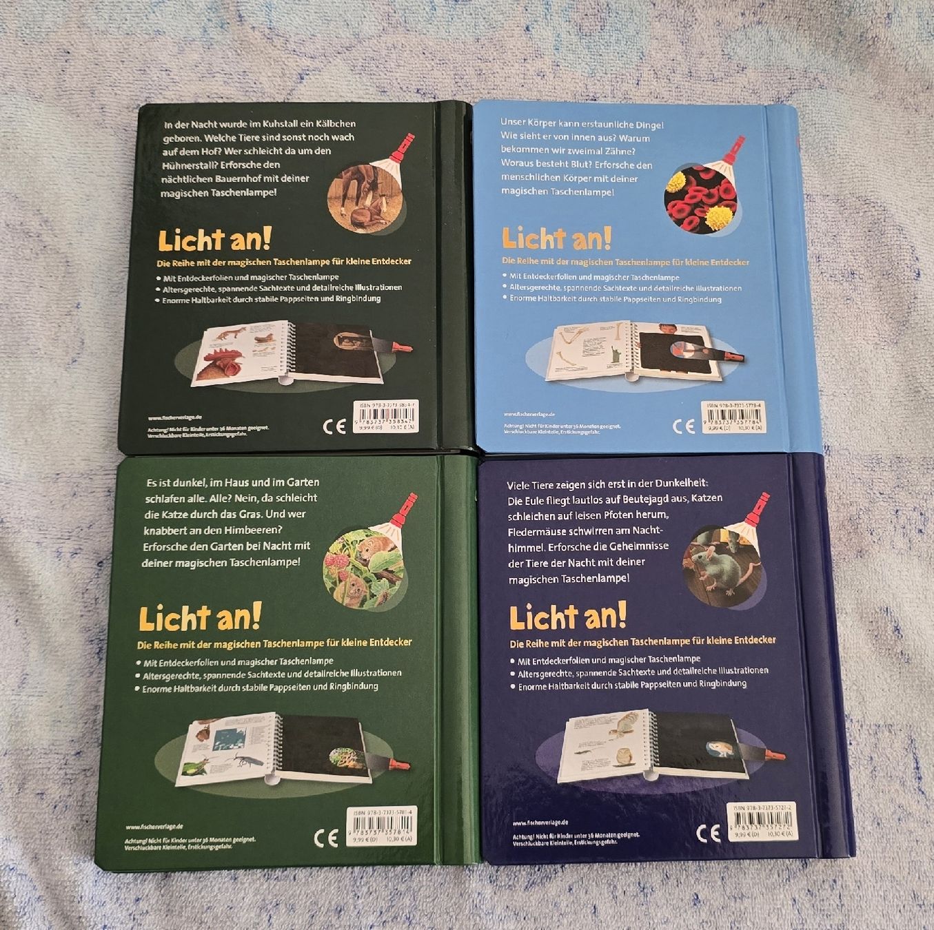 Libri: Licht an! 4 Bücher – Nuovo (secondo la descrizione) da Basel venduto da Nerea07 1