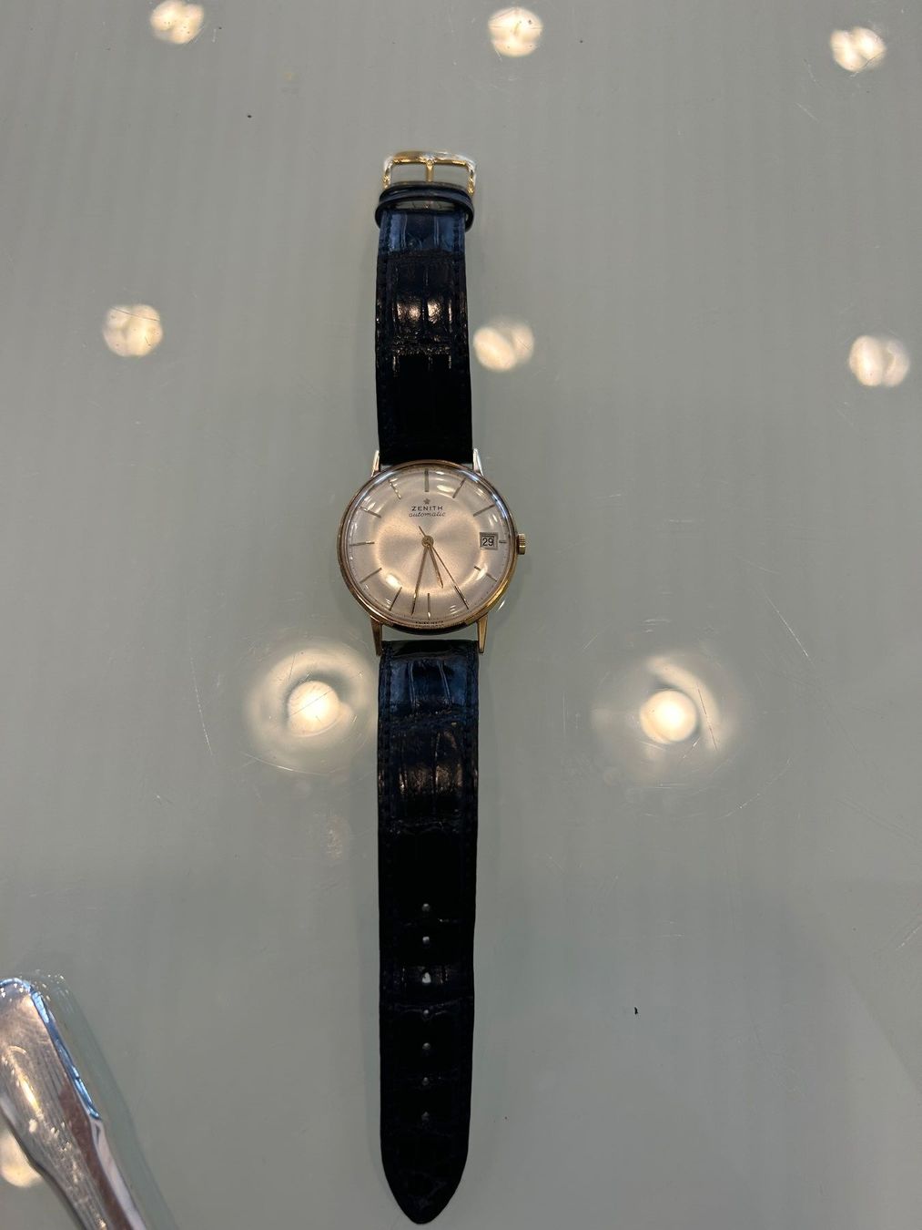 Zenith Orologi: HERREN UHR  ZENIT  AUTOMATIC LÄUFT 18KARAT GOLD – Usato da herisau venduto da hb_gold