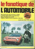 Le Fanatique de l'automobile No 156, septembre 1981