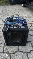 Alpine Subwoofer mit MXE-M150CKD Verstärker gebraucht