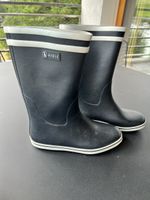 AIGLE Gummistiefel schwarz Grösse 38 guter Zustand