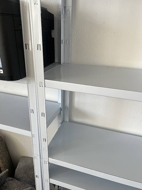 Scaffali: 2x Steckregal Metall weiss  – Usato da Zürich venduto da bekkabra 1