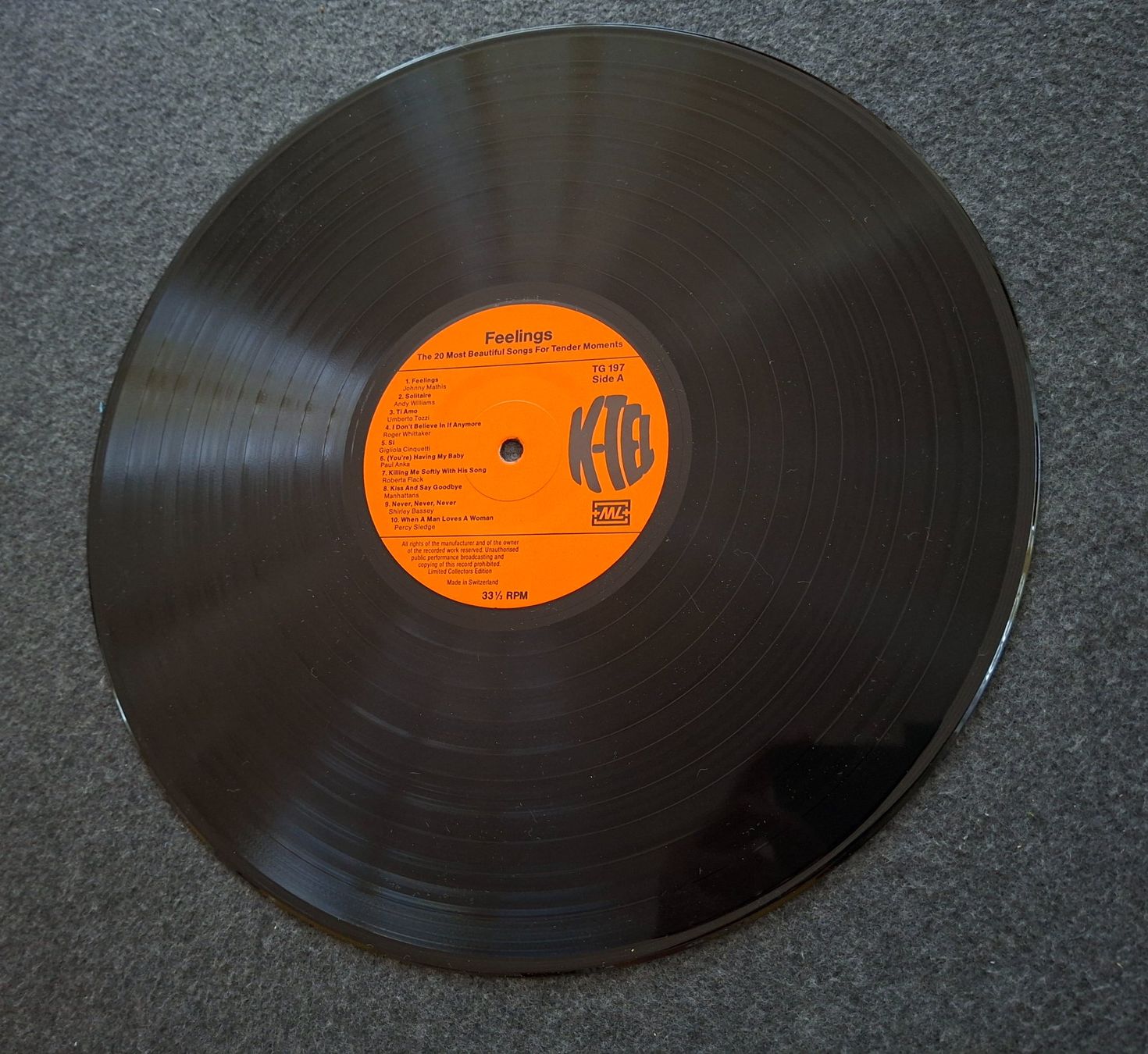 Dischi in vinile: Feelings, 1978, LP – Usato da Merenschwand venduto da lea61 2