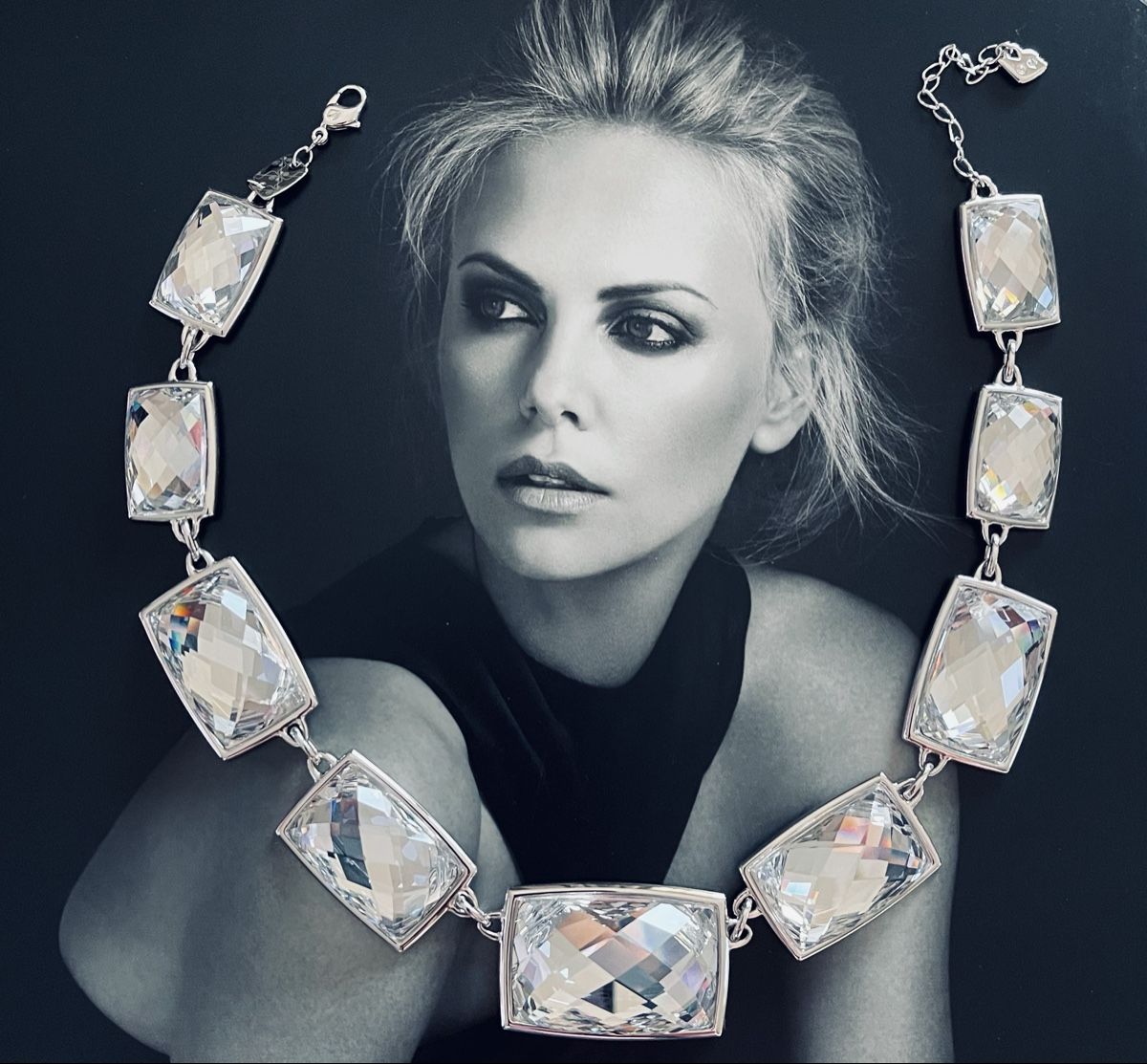 Swarovski Catenine: Swarovski Statement-Halskette  Marke: Swarovski – Nuovo (secondo la descrizione) da Winkel venduto da Glamour-Style