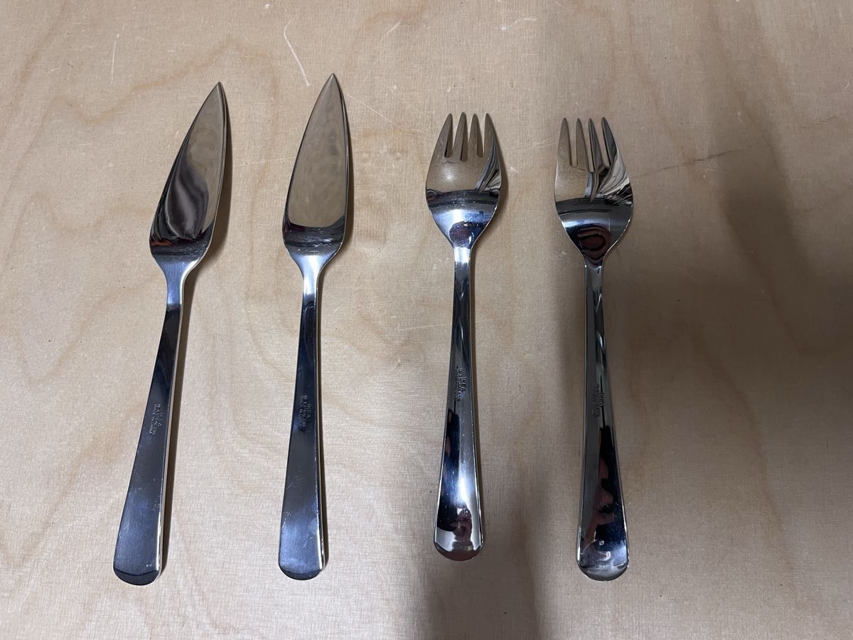 Set di posate: Fischbesteck Set  – Usato da Russikon venduto da sparklingvision 2