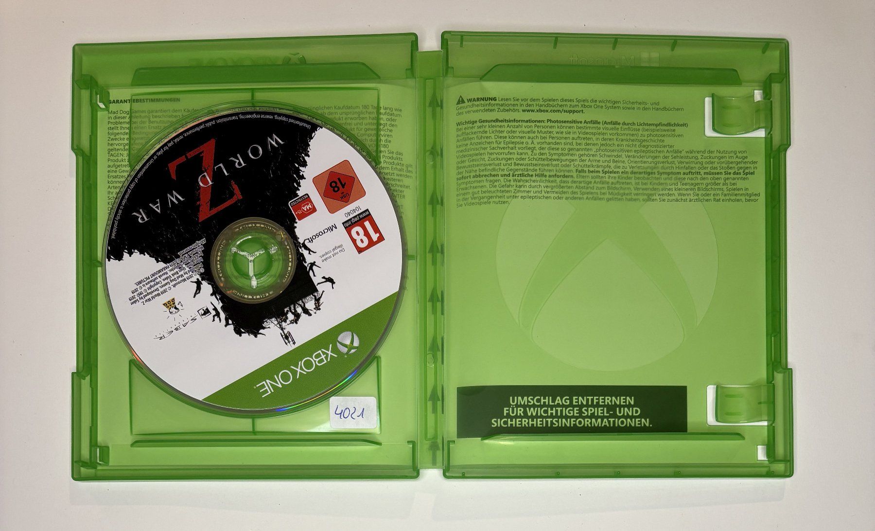 Giochi: XBOX One - World War Z – Usato da Allschwil venduto da Bullach 1