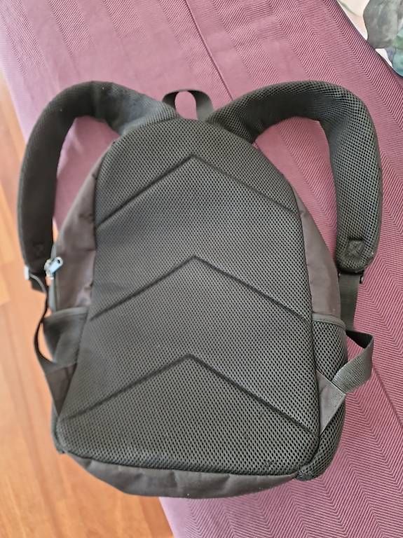 Zaini: Geräumiger Rucksack mit auffälligem Wolf-Motiv – Usato da Luzern venduto da Lin_1970 2