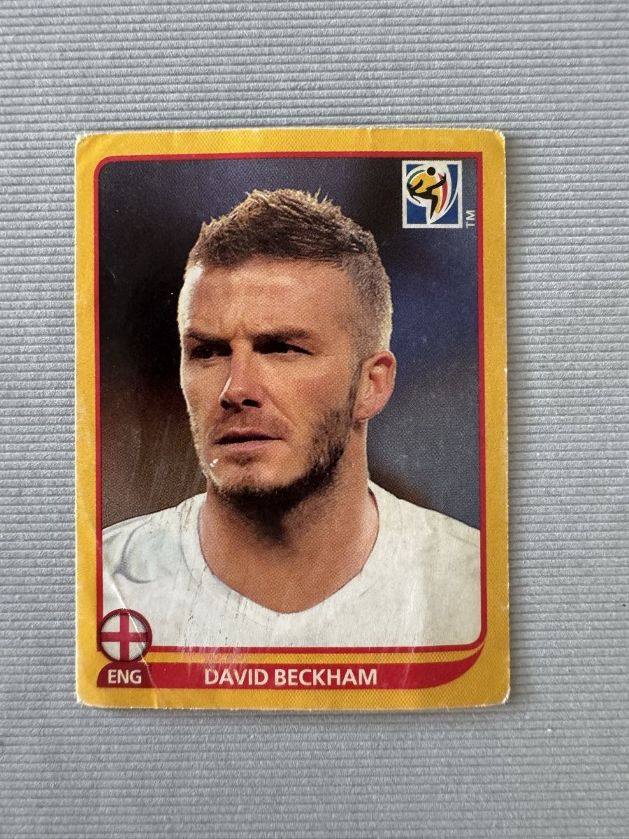 Panini Carte collezionabili: FIFA Sticker David Beckham Eng 2010 190 – Usato da Stettlen venduto da DieTaube2.0