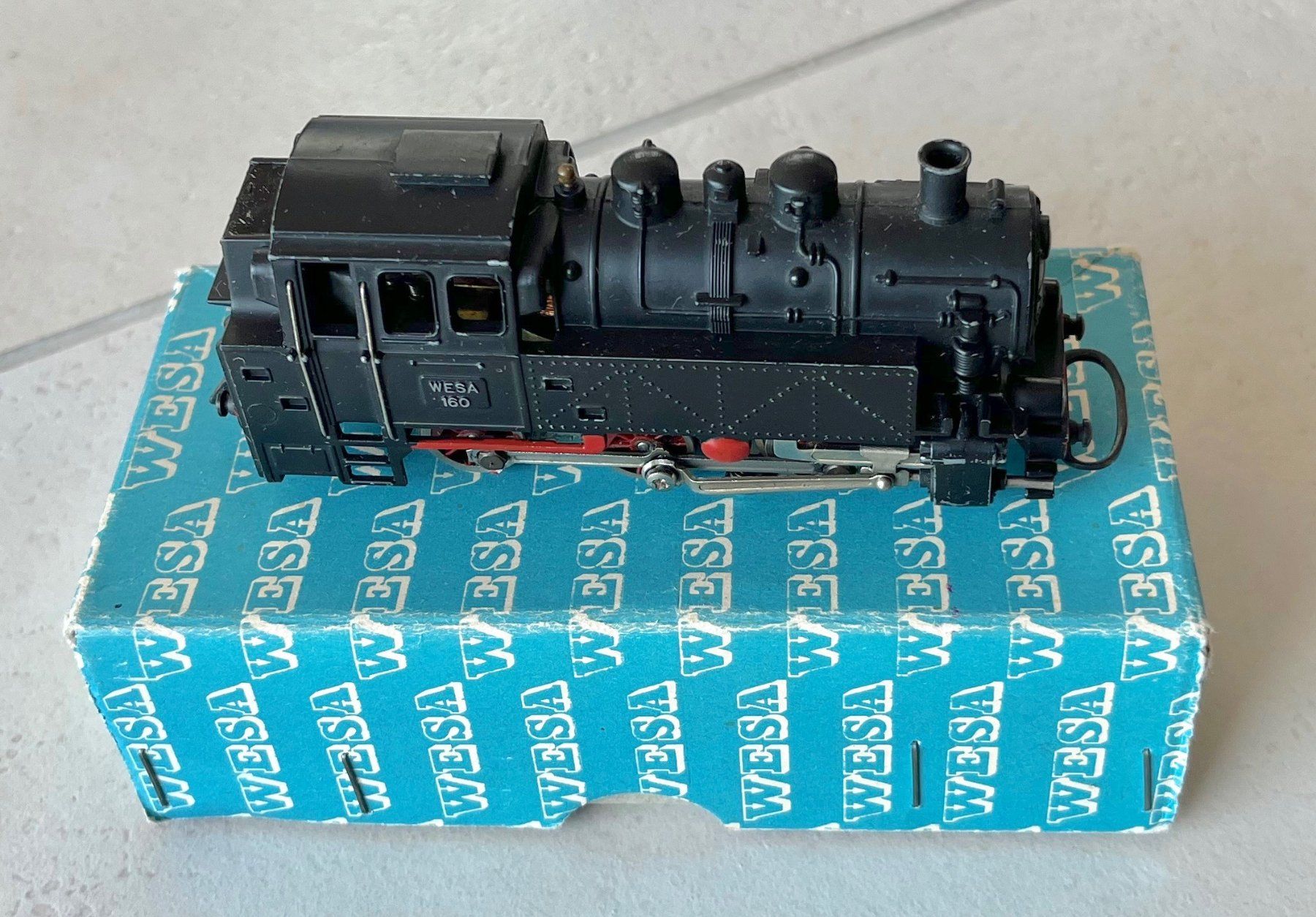 Wesa Modellini di ferrovie: WESA 160 und 5 Wagen – Usato da Bleiken venduto da hbw45 1