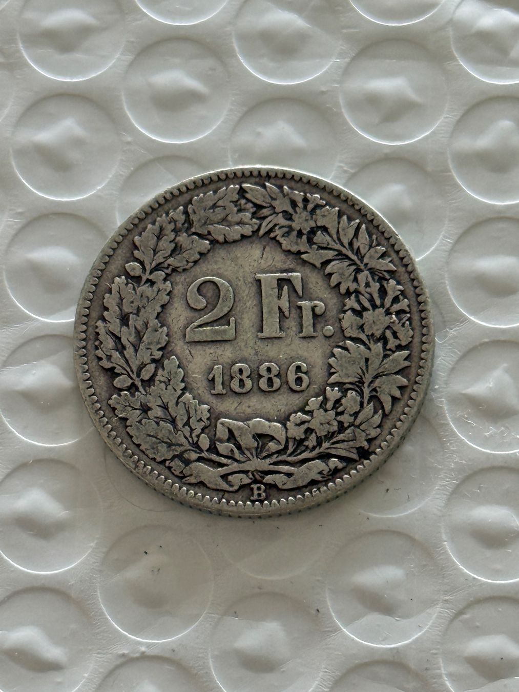 Tutti le monete: 2 Franken 1886  Rar – Usato da Wallisellen venduto da SWISS_SILVER1