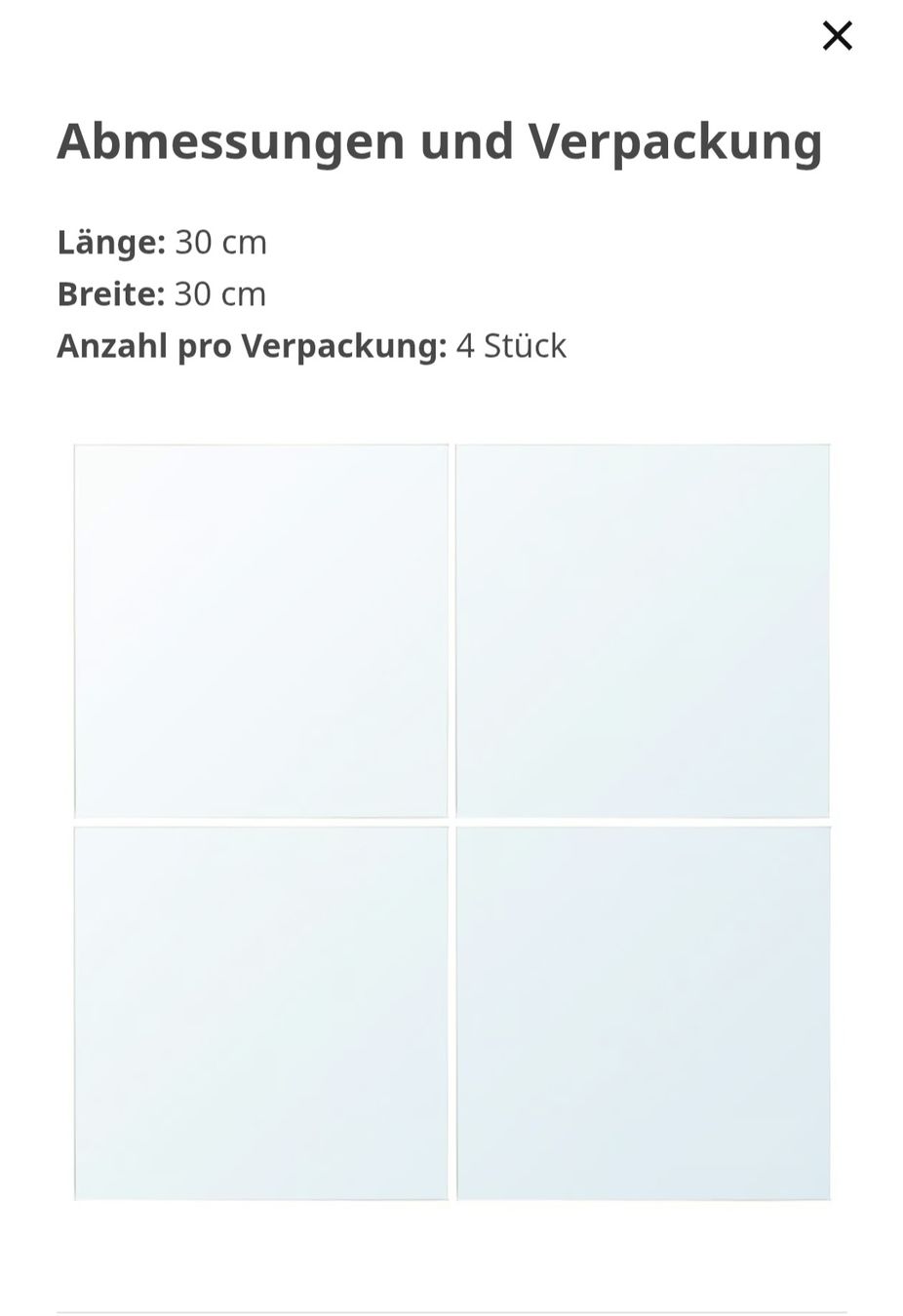 Miroirs: Ikea Spiegel Blodlöön – Neuf avec emballage d'origine à Plasselb par dan_qg7h 1