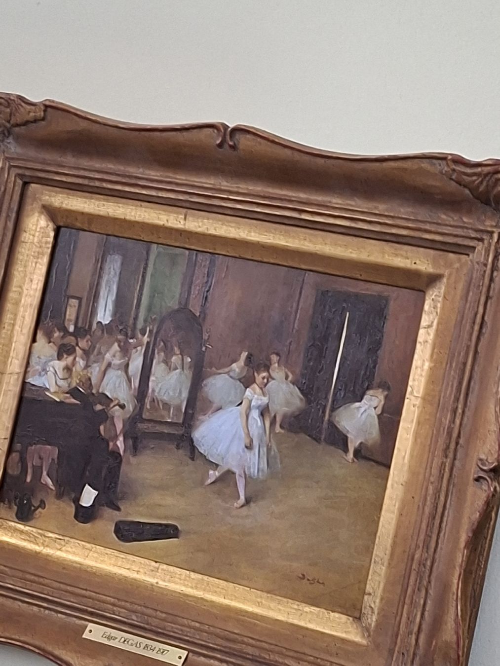 Dipinti: Edgar Degas Gemälde "Tänzerinnen" Repro. – Usato da Grossdietwil venduto da mahsoumi 4