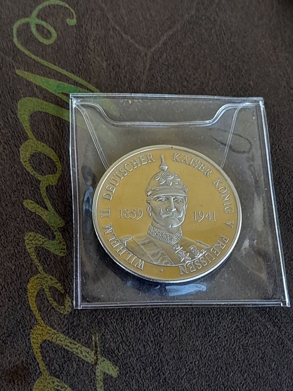 Medaglie: Medaille  Wilhelm II 1941 – Usato da Basel venduto da Basel_20 8