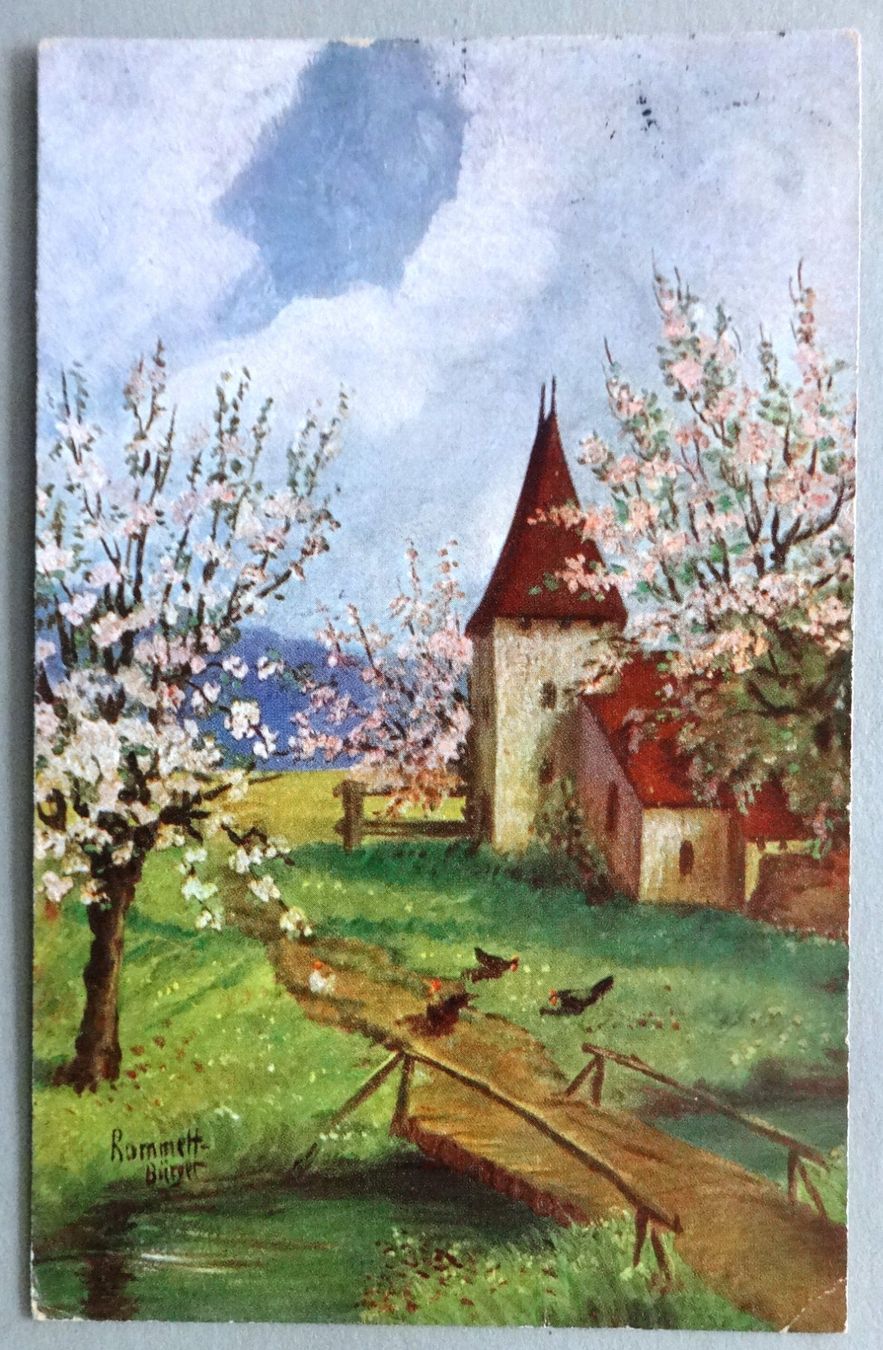 Ansichtskarten: Paysage printanier – Gebraucht aus Fétigny von Billy2miny