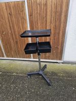 Rollbarer Coiffeurwagen / Werkstattwagen schwarz, Top!