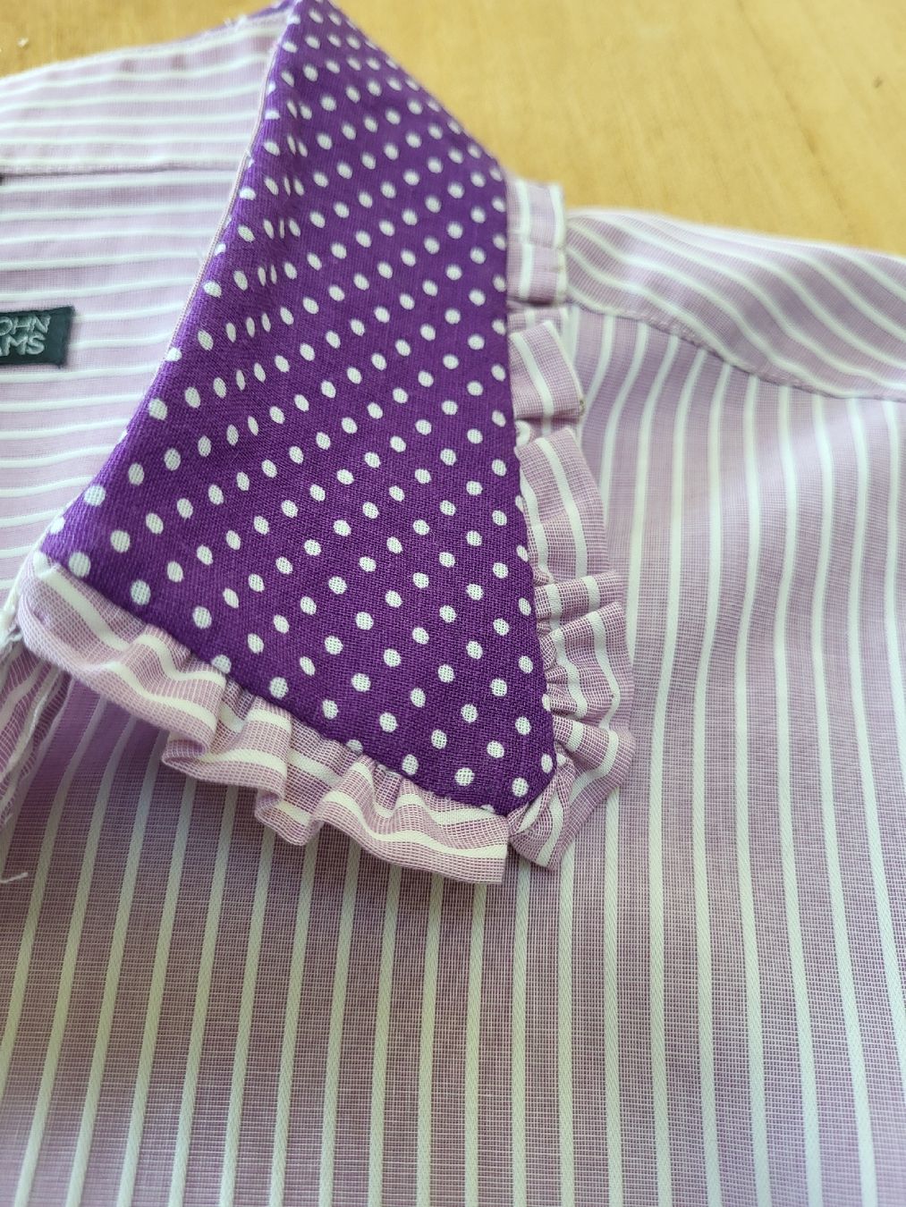 Camicette: Chemise masculine transformée Upcycling – Usato da Martigny-Croix venduto da barbamama1977 5