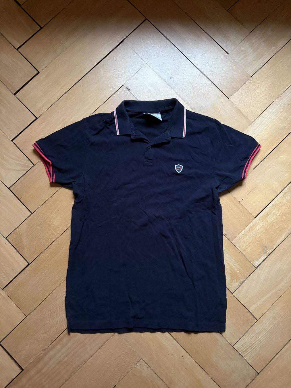 Polo-Shirts: SPRINGFIELD - Poloshirt dunkelblau L – Gebraucht aus Zürich von Diazaio