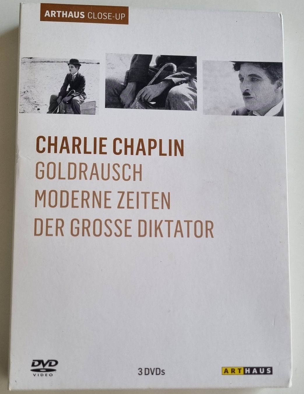 Tutti i DVDs: Charlie Chaplin 3 Klassiker DVDs – Usato da Bassersdorf venduto da Ubrunu