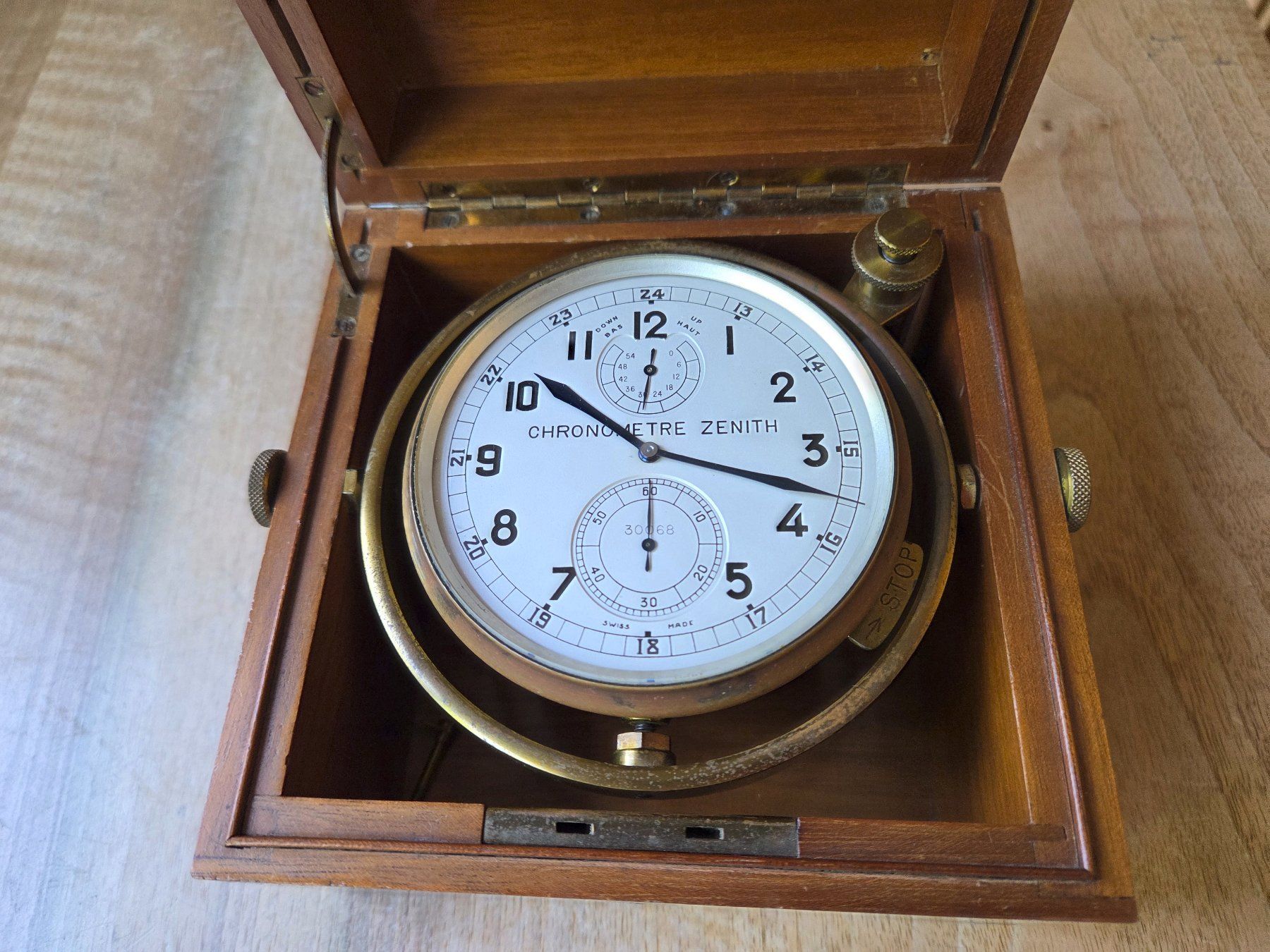 Zenith Uhren: Zenith Marine Chronometer – Defekt aus Zürich von rue1953