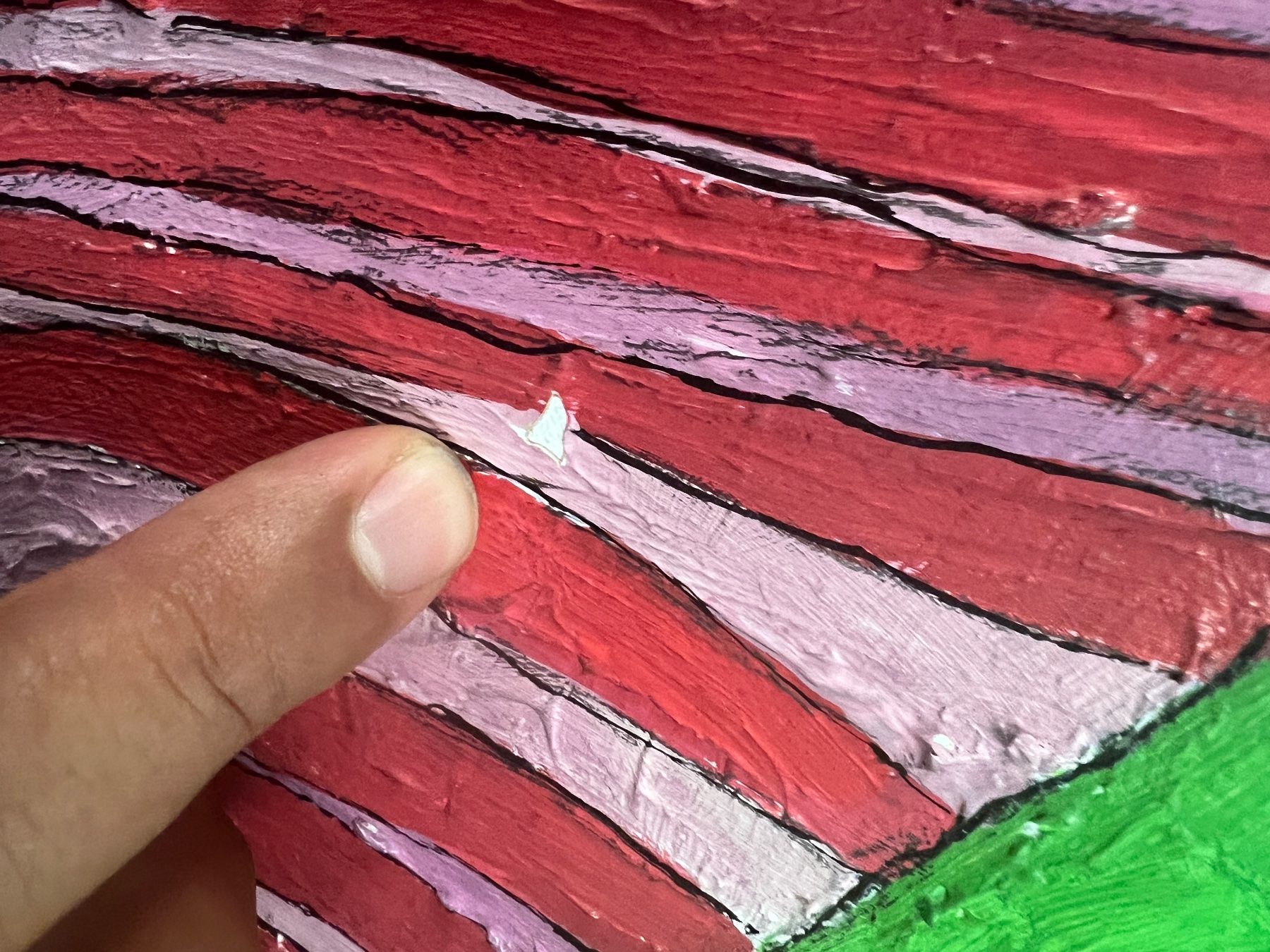 Dipinti: TRèS GRANDE HUILE SUR TOILE – Usato da Genève venduto da Qanil77 6