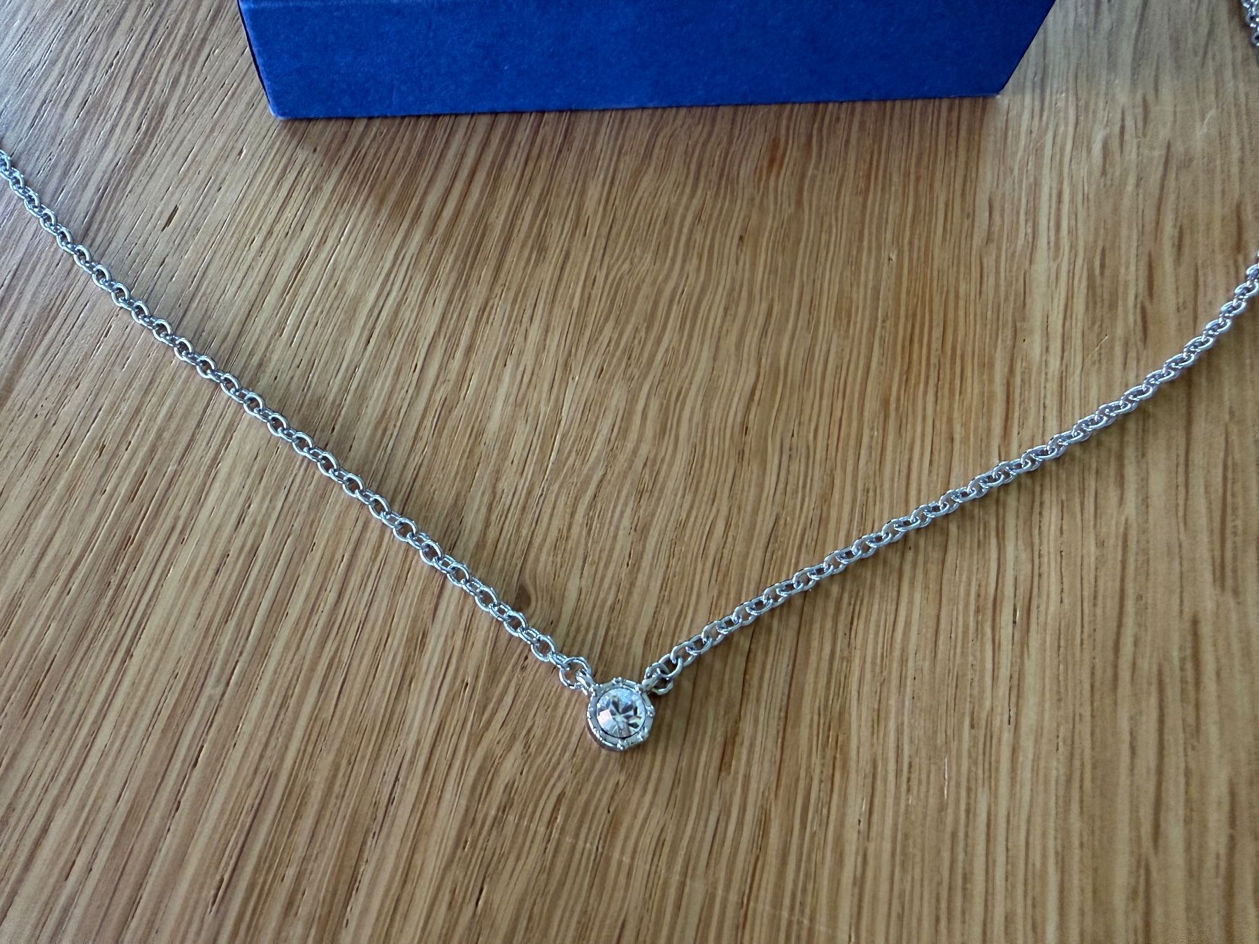 Swarovski Catenine: Swarovski Kette Herz - top Zustand – Nuovo (secondo la descrizione) da Henggart venduto da Mlehmann 1