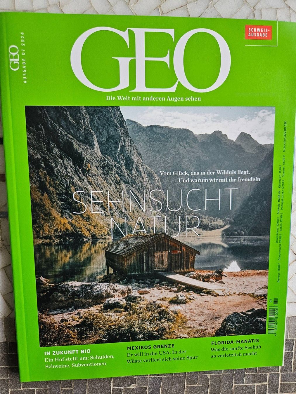 Riviste & Magazine: GEO, Sehnsucht Natur – Usato da Zürich venduto da lorenzo167