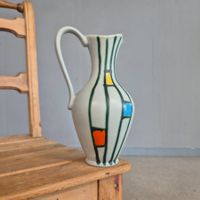 MCM Fohr 422-19 Keramik Vase Krug Germany Craquelé-Glasur