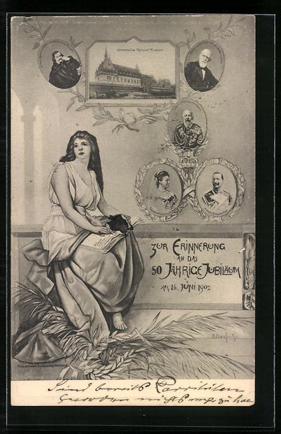 Cancelleria postale: Nürnberg, Germanisches National-Museum, – Usato da Berlin venduto da bartko-reher