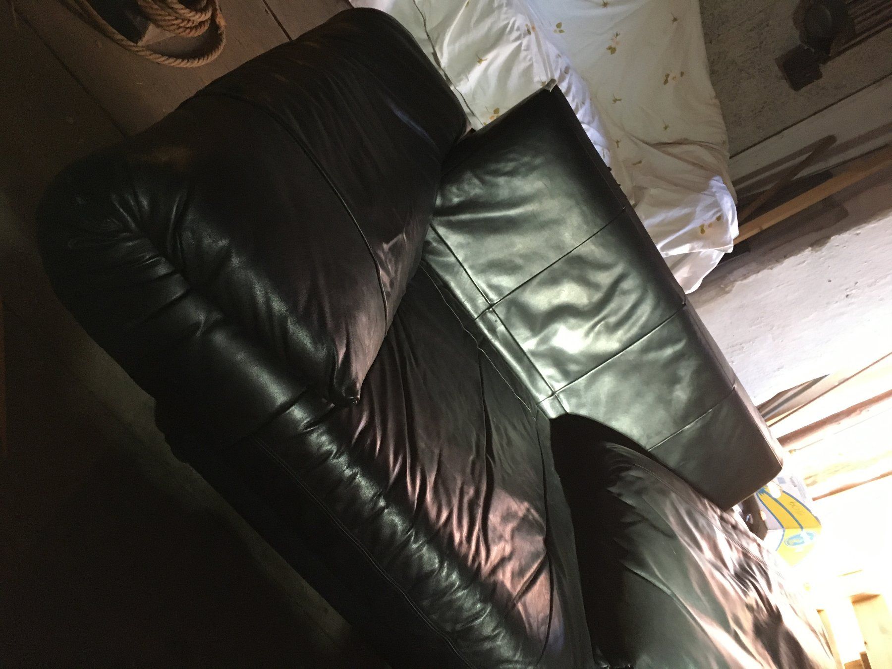 Rolf Benz Divani: Rolf Benz Sofa schwarz – Usato da Stein am Rhein venduto da Estelle1001 1