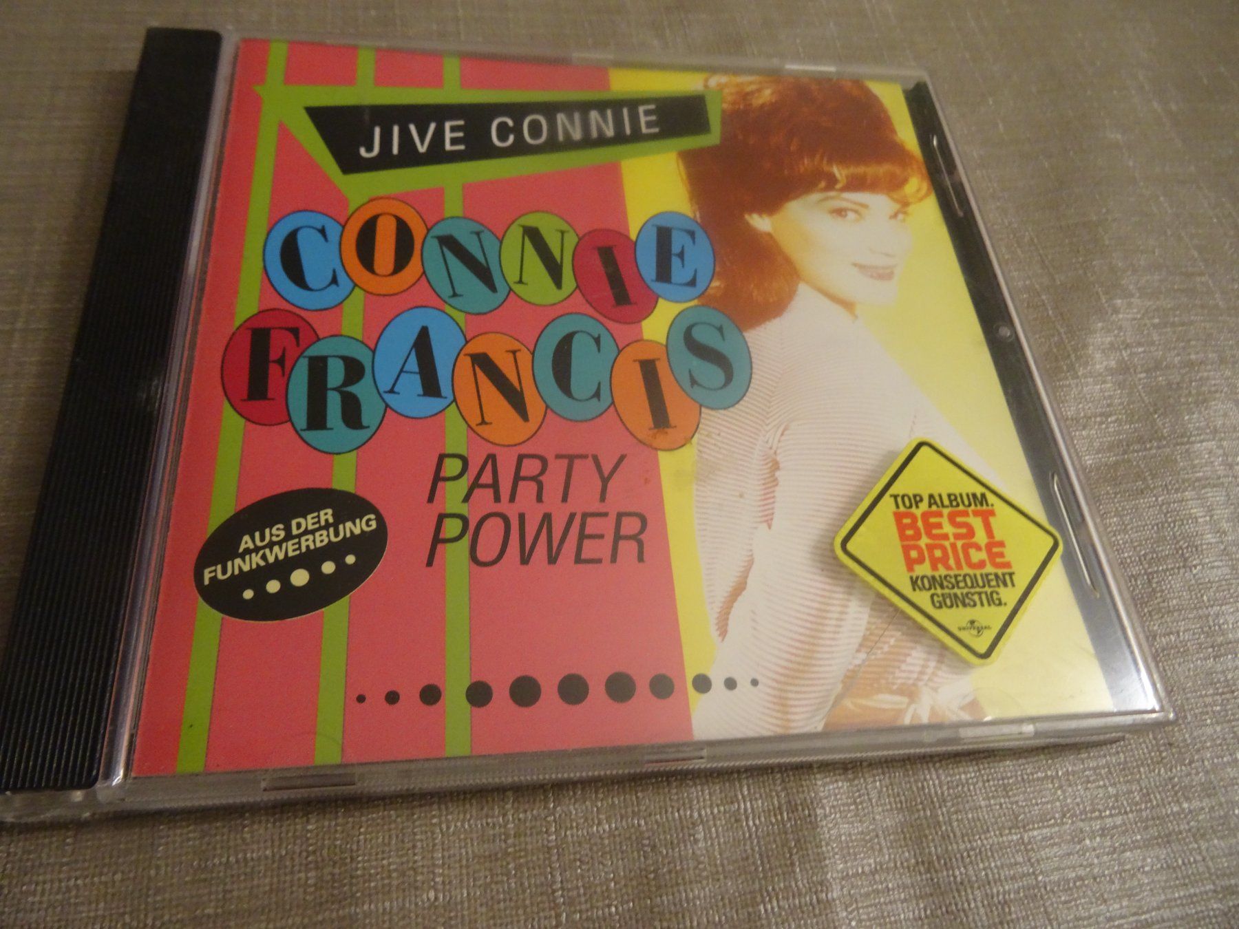 CD: Connie Francis - Party Power CD – Usato da Olten venduto da Disc-Ausverkauf