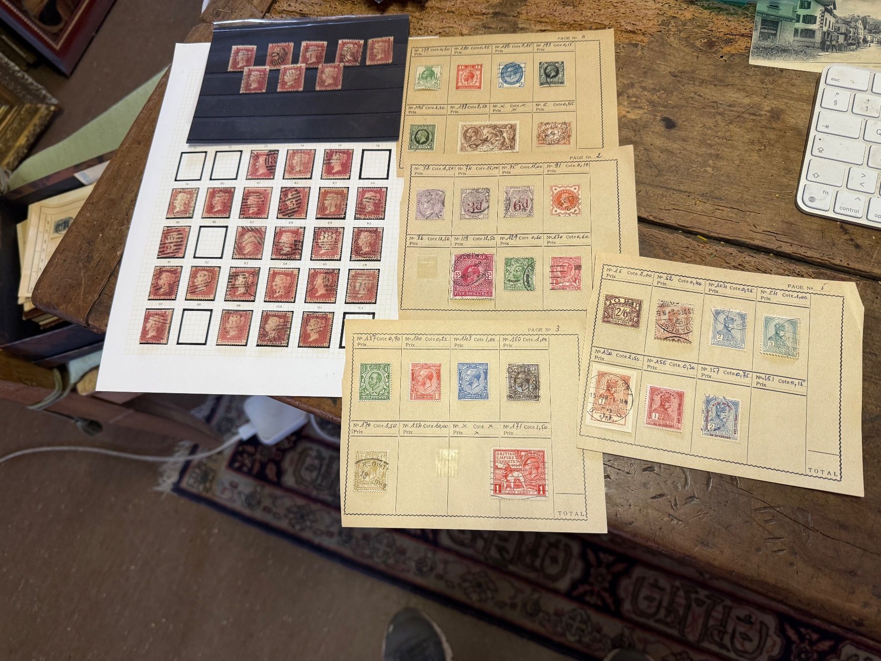 Tutti i francobolli: Konvolut England GB Klassik Briefmarken – Usato da Bern venduto da Jwpm66