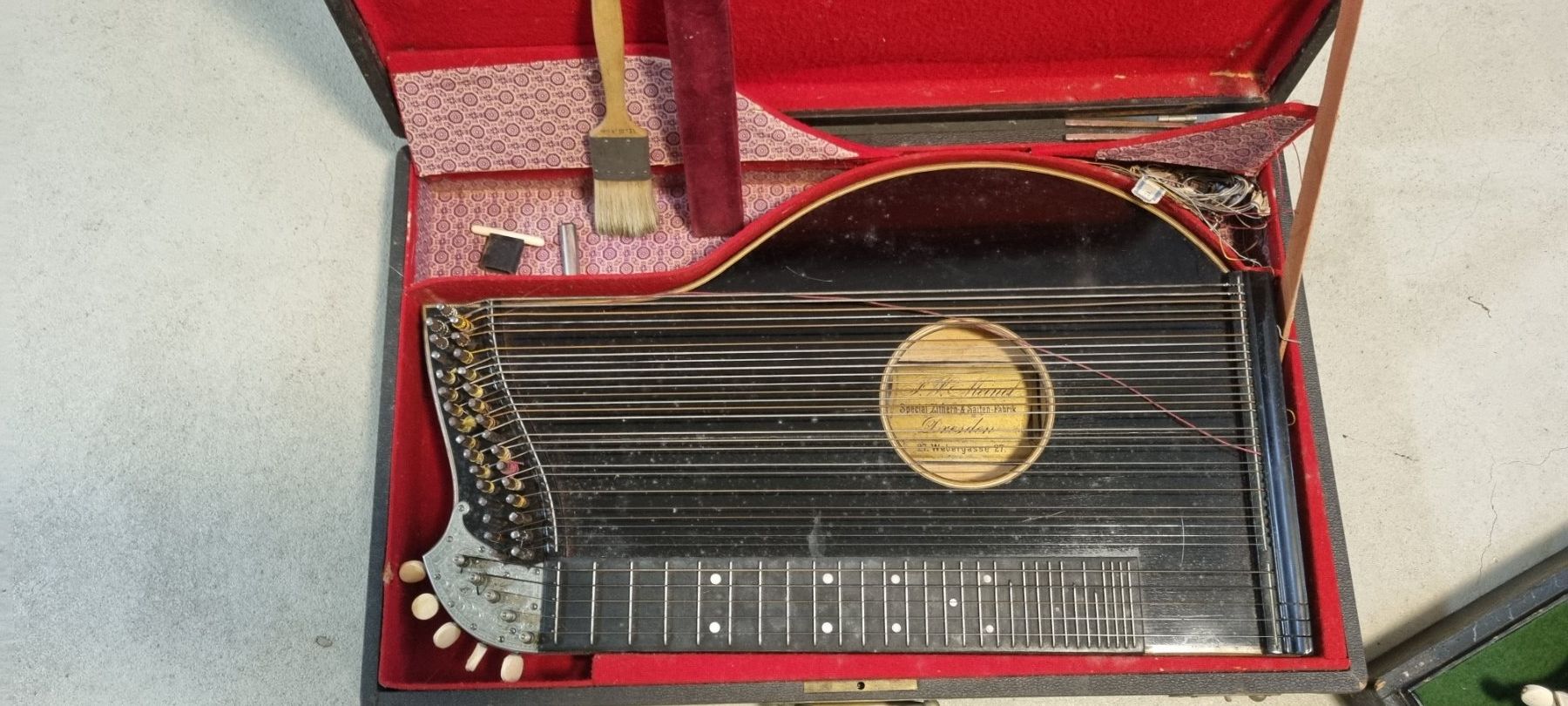 Strumenti musicali: Drei antike Zither Instrumente – Usato da Langendorf venduto da stefanschoe 1