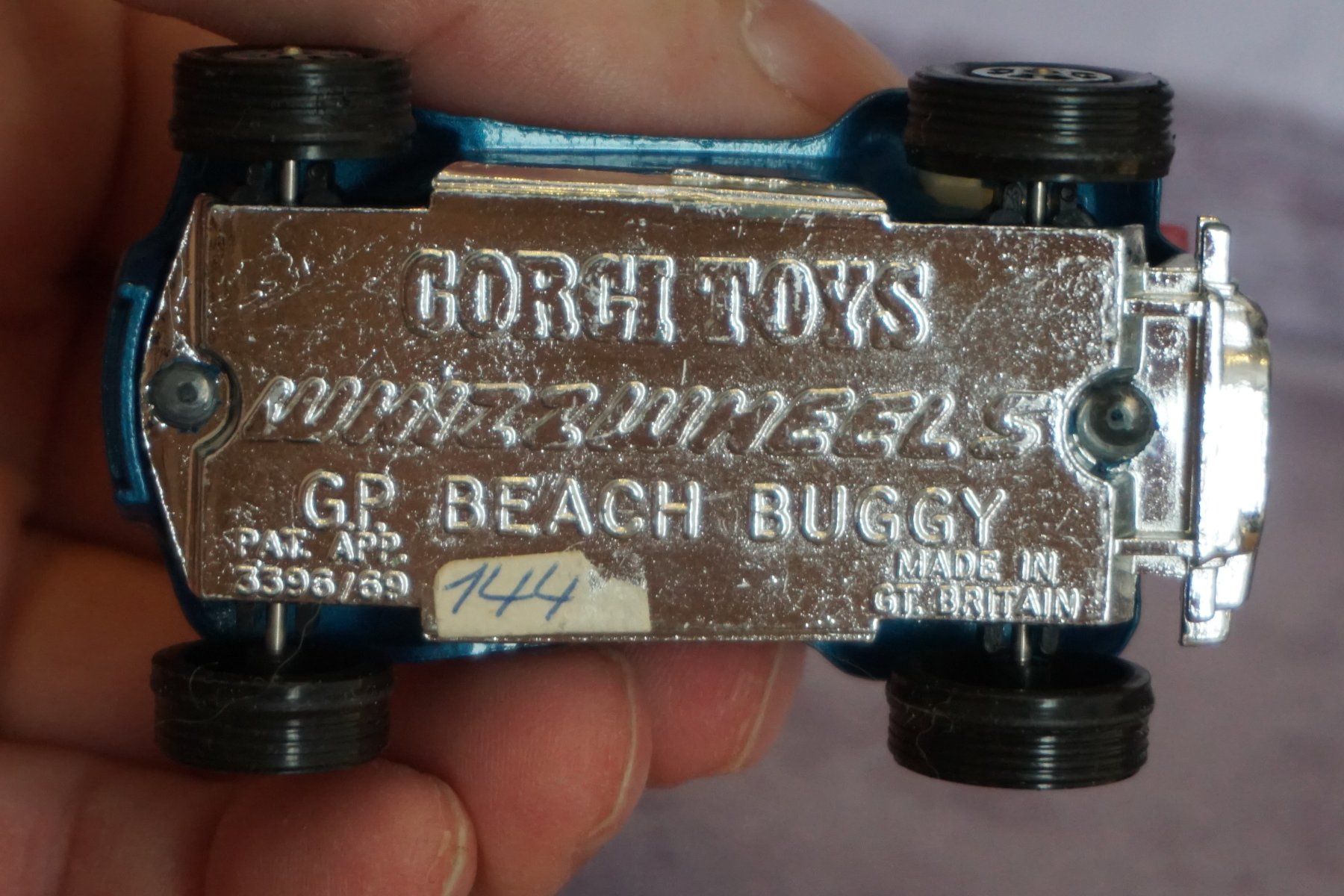 Corgi Toys Voitures modèles: Corgi GP Beach Buggy mit Brett SELTEN TOP !!!!!!!!!!!!!!!! – D'occasion à Reiden par Doppeldecker69 5