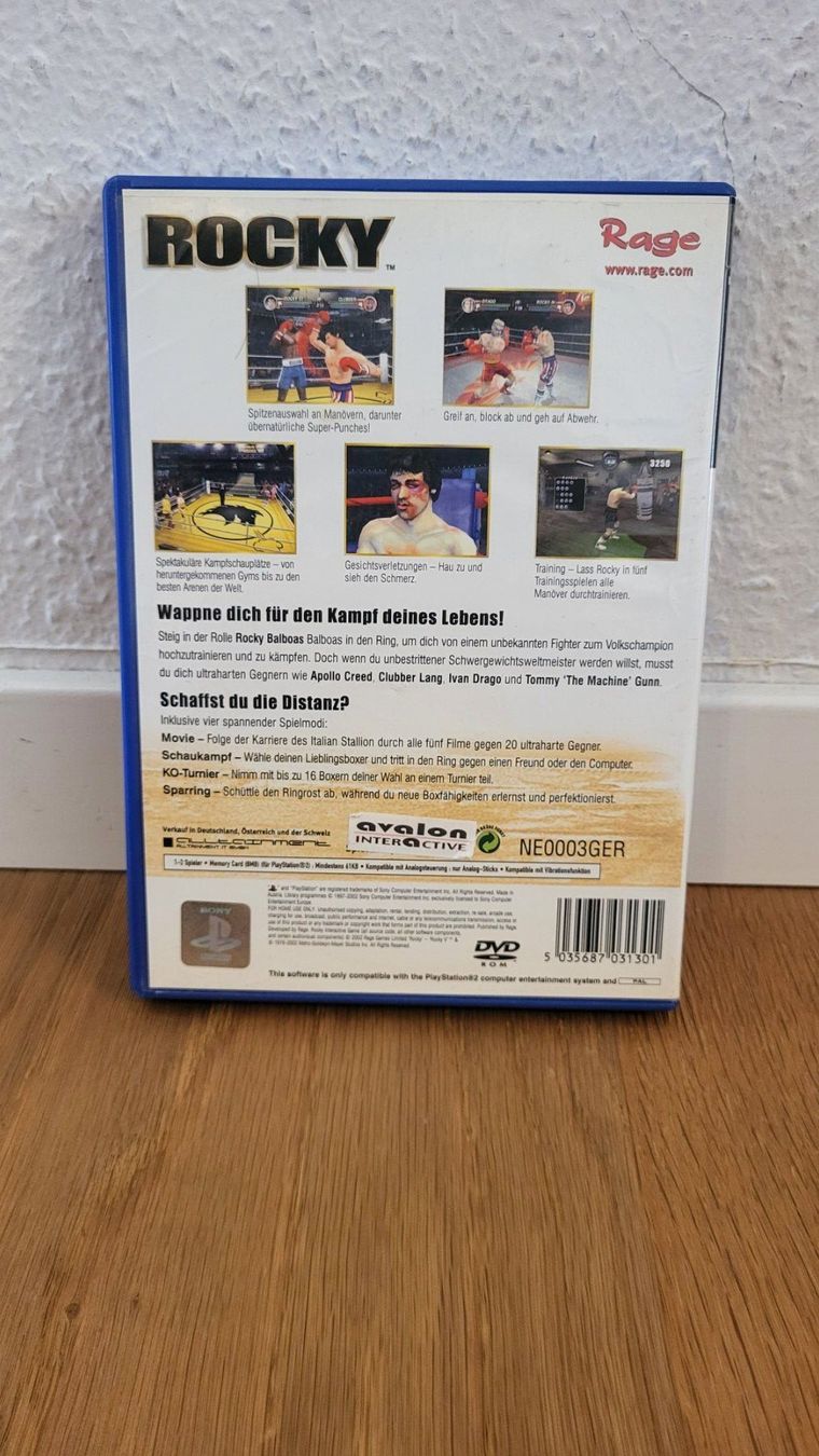 Sony Spiele: PS2 - Rocky – Gebraucht aus Münsingen von DigitaleSpielecke 1