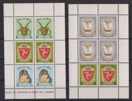 Isle of Man: 2 Kleinbogen **