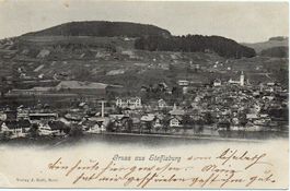 Gruss aus STEFFISBURG Verlag J. Rufli Bern gel. 1903