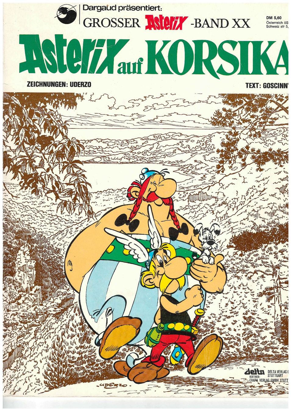 BD: Comic: Asterix auf Korsika – D'occasion à Freidorf TG par mkoechli