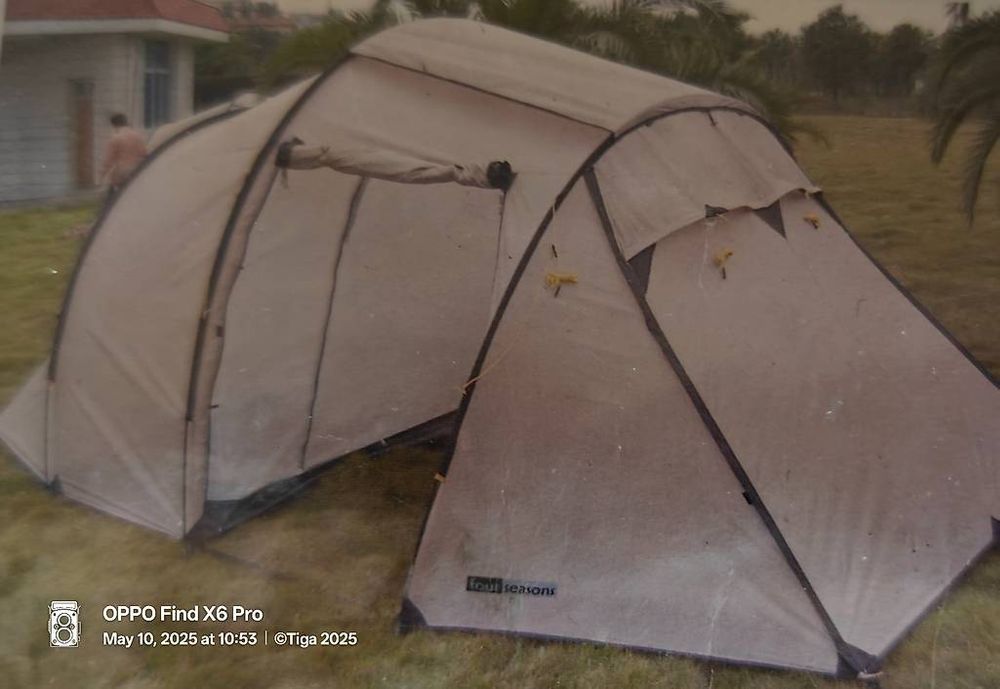 zelt nebraska 3 your GEAR Gobi - Personen Tipi Familienzelt - Pyramidenzelt aus Baumwolle - UV50+ Wasserdicht Hier zur Auswahl der Größe (Umlaufmaß):Gr. 12 (881 bis 910 cm) Campingzelt 5 Personen - polycotton