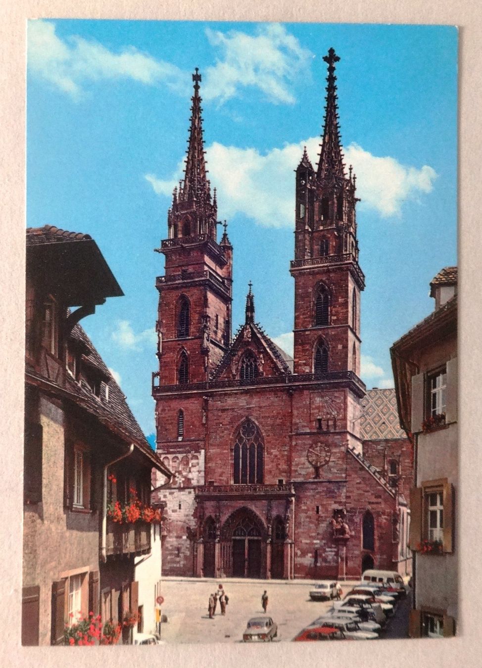 Ansichtskarten: Basel / Bâle, Das Münster – Gebraucht aus Fétigny von Billy2miny